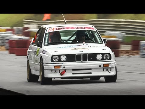 BMW M3 E30 Rally Gr. A EPIC Intake/ITBs Sound! Accelerations, Fly Bys & Starts