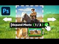 Photoshop CC 2023 How To Expand Photos Using Ai NEW Generative Fill