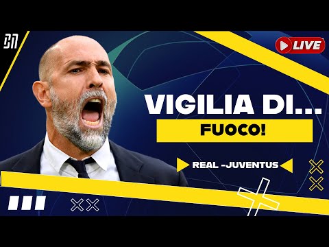 🏆 SEMPRE PIÙ PRESSIONE SU TUDOR! TUTTO DA MADRID || Vigilia REAL MADRID JUVENTUS