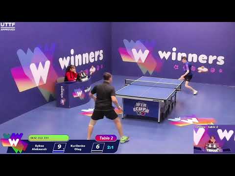 WINners CUP table 2  04.02  Syksa Aleksandr - Kurilenko Oleg  14:30