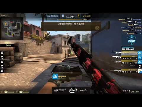 C9 10 Second Round Win (ESL ONE NEW YORK QUALIFIER CSGO HIGHLIGHT)