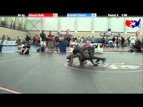 Edward Ruth vs. Kenneth Courts at 2013 ASICS University Nationals - FS