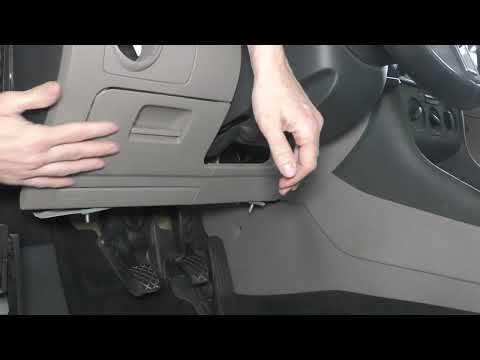 Driver's GloveBox REMOVAL VW Golf 6