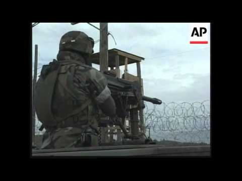 US Troops prepare to receive al-Qaida suspects