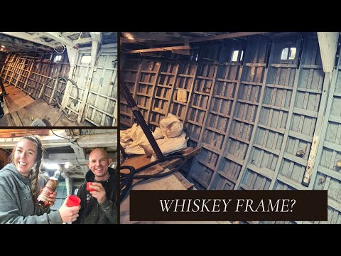 Ep 98 - WHISKEY FRAME! We Finally Complete The Wood Work! #boatrestoration