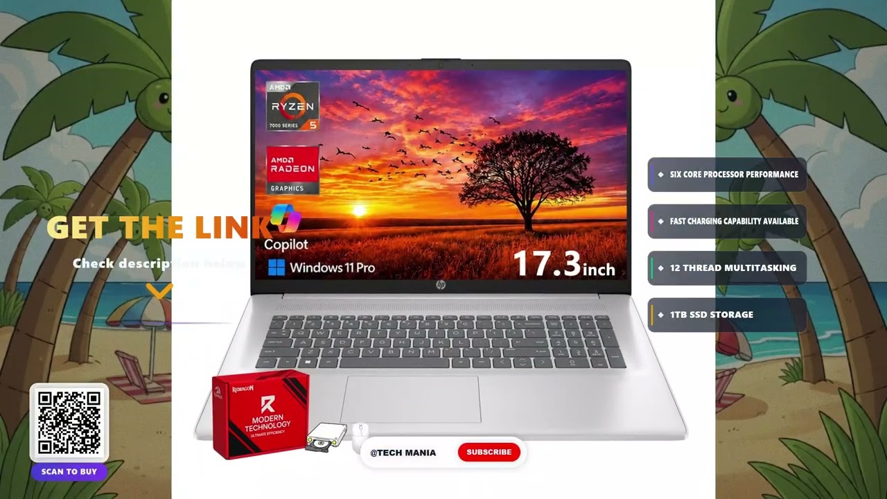 HP 17 Inch FHD Laptop for Business & Students: Honest Review & Pros/Cons review video