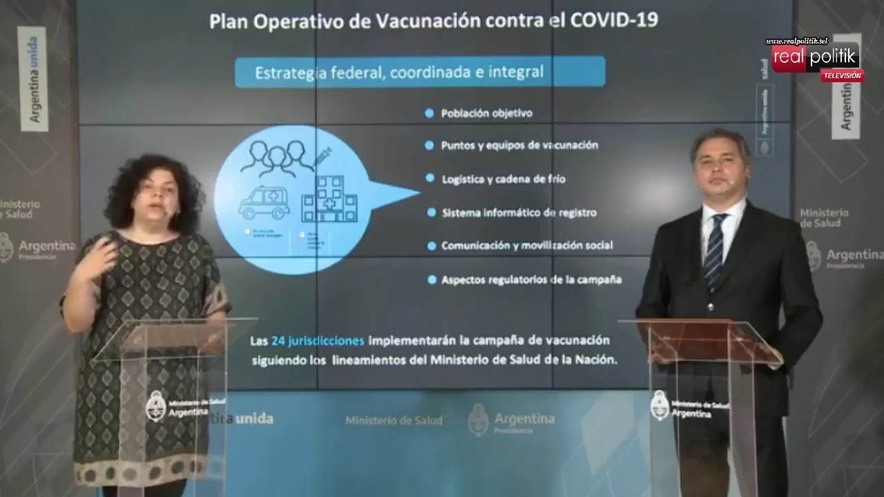 Situación de COVID-19 en Argentina: Reporte matutino desde el ministerio de Salud