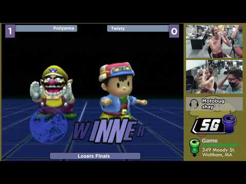 swimin on LAN LF - Pollyanna (Ness) vs Twisty (Wario)