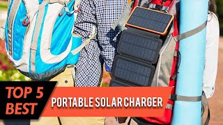 5 Best Portable Solar Chargers | for iPhone, iPad, Samsung Galaxy and More | Top 5 Review 2023