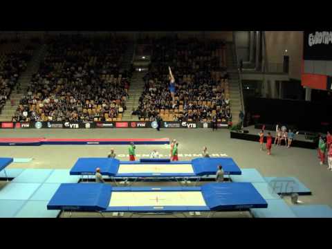 AZARIAN Sergei (RUS) - 2015 Trampoline Worlds - Qualification TR Routine 2