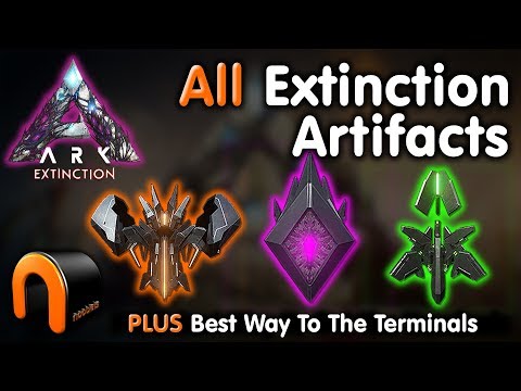 ARK Extinction ARTIFACTS  - THE BEST WAY TO GET THEM!