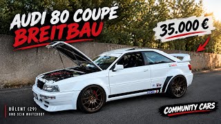🔥 €35,000 for this Audi A80 Coupe widebody is totally insane - Bülent & his wide