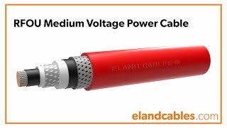 RFOU Medium Voltage Power Cable animation