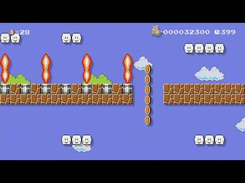 Fox's Even Bigger Adventure by Ushimimi - SUPER MARIO MAKER - NO COMMENTARY 1bj