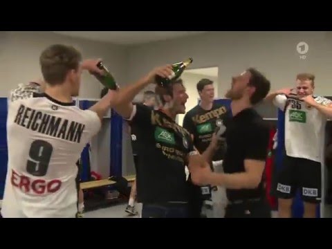 Handball EM 2016 - Unglaublicher Jubel in der Kabine (ARD 31.01.2016)
