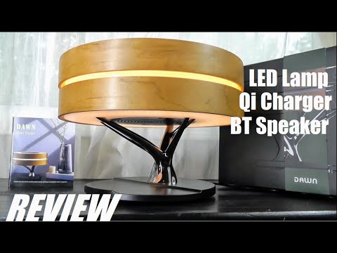 REVIEW: Circle of Life Lamp - Alarm Clock LED Lamp, Wireless Charger & Bluetooth Speaker!