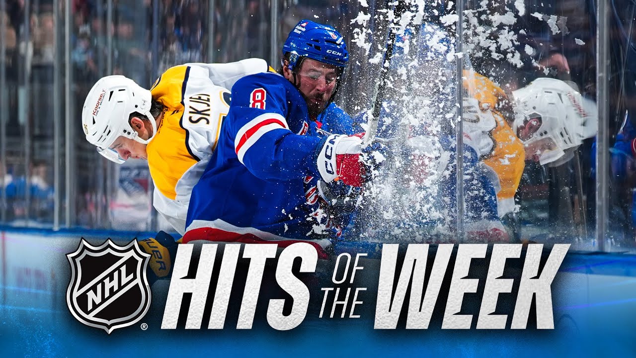 Heavy Impact: NHL Week 5 Hardest Checks & Big Collisions