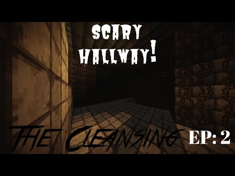 Terrifying Hallway in Minecraft Adventure Map!