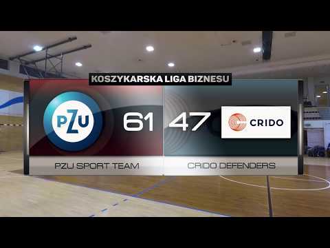 PZU Sport Team vs Crido - I kolejka - I Liga Warszawa - Koszykarska Liga Biznesu