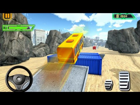 Impossible Offroad Bus Stunt Racing Game | Bus Games | Bus Driving
