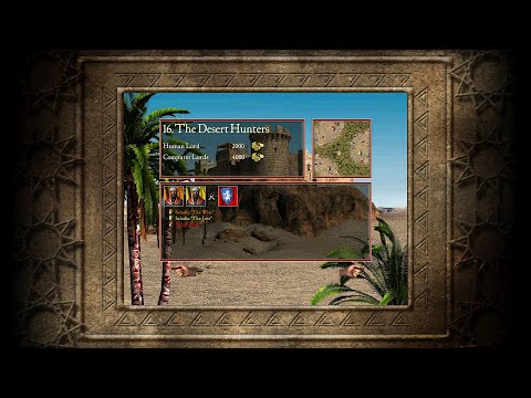 Stronghold Crusader - Trail 16 | The Desert Hunters (Pro Gameplay)