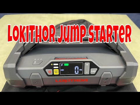 LokiThor Jump starter and inflator. Unboxing and review.