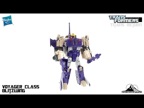 Optibotimus Reviews:  Transformers Titans Return Voyager Class BLITZWING