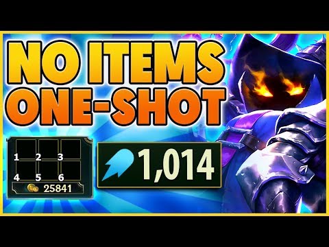 I GET OVER 1,000 AP WITH ZERO ITEMS (AND ONE-SHOT EVERYONE)  - BunnyFuFuu