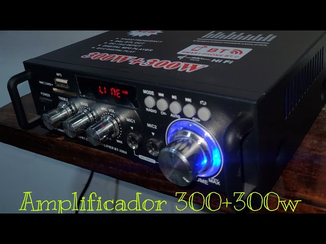 Vídeo relacionado con Amplificador Estéreo HiFi Bluetooth PROZOR Con Función de Reverberación de Micrófono, 2 Canales, Radio FM, MP3/USB/Lectores SD y Control Remoto