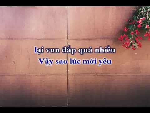 [Karaoke] Chẳng ai hiểu về tình yêu - Vũ Duy Khánh - Tê Tê