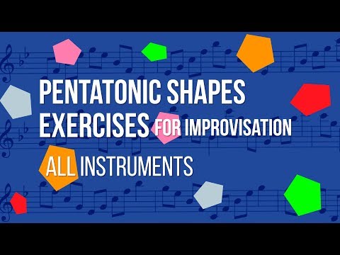 Pentatonic Exercises for Improvisation- All Instruments