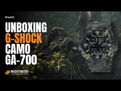 Casio G-Shock GA-700CM-3ADR Camouflage Series Digi-Ana Green Woodland Camouflage Resin Band-1