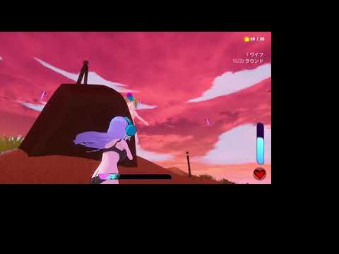 WAIFU IMPACT　ボス戦と最強スナイパー水鉄砲