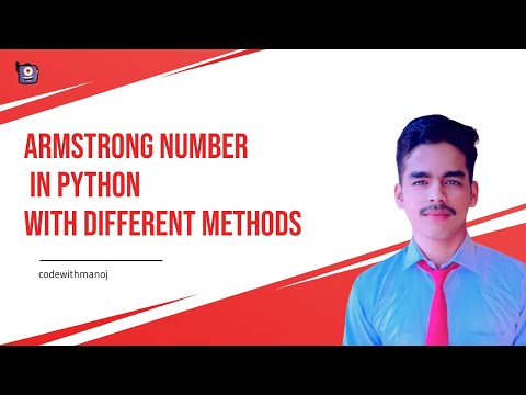 Armstrong Number In Python With Different Methods Python_09