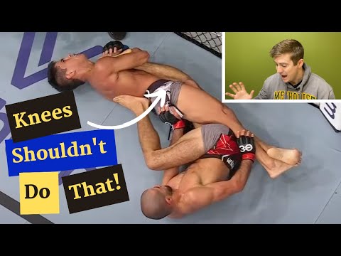 Physical Therapist Reacts: Muhammad Mokaev Survives CRAZY Kneebar | Diagnosis Prediction Included