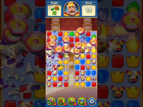 Royal Match Games - Level 11 - 20 with Castle Building