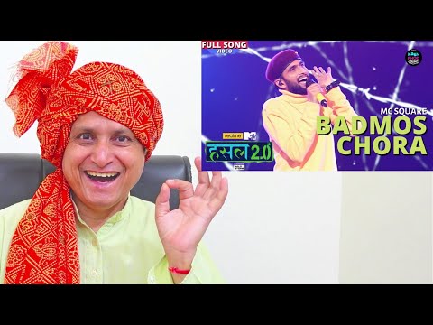 Badmos chora Reaction Video | Abhishek aka MC SQUARE | Hustle 2.0 | Captain Tau Reacton