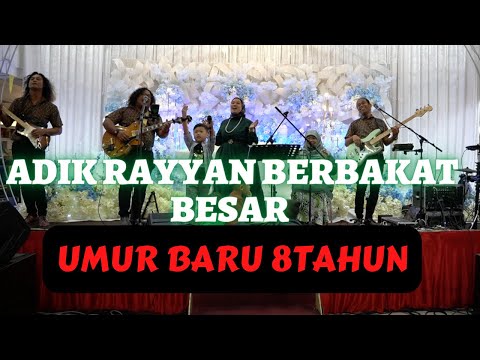 Mantap adik ni..baru 8 tahun.. Sambutlah kasih & hati muda by Rayyan