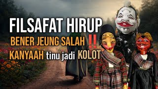 Download lagu BENER JEUNG SALAH‼️ KANYAAH tinu jadi KOLOT | Filsafat Hirup Wayang Golek Asep Sunandar mp3