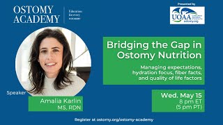Bridging the Gap in Ostomy Nutrition