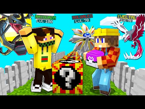 SFIDIAMO MARCY CON 1000 SHINY LUCKYBLOCK LEGGENDARI SULLA PIXELMON!!
