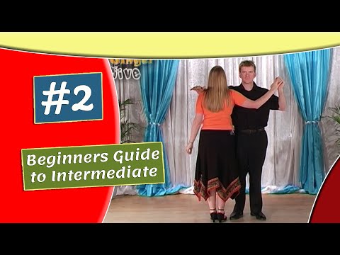 Modern Jive Class - Beginners Guide To Intermediate #2 - FULL CLASS with lead and follow teach.