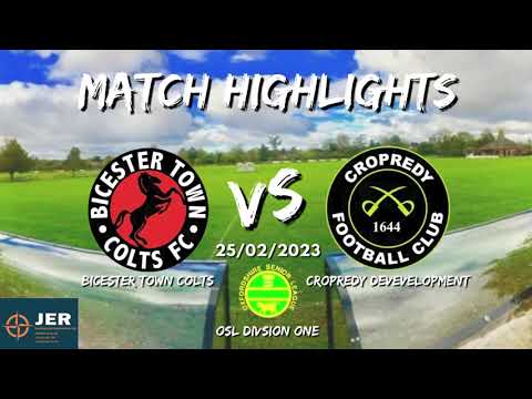 Bicester Town Colts vs. Cropredy Devs - MATCH HIGHLIGHTS 25/02/2023