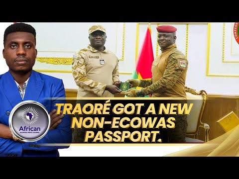 Captain Ibrahim Traoré Gets New AES Passport, Ditches ECOWAS!