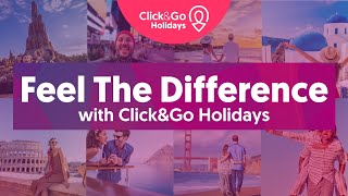 Holiday & Cruise Specialists | Feel the Difference with Click&Go Holidays