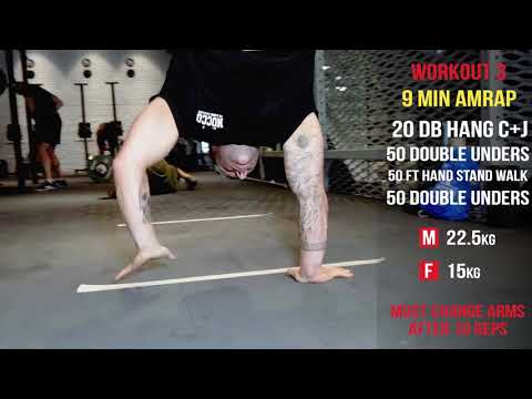 CrossFit® Strength in Depth - Qualifiers - Workout 3