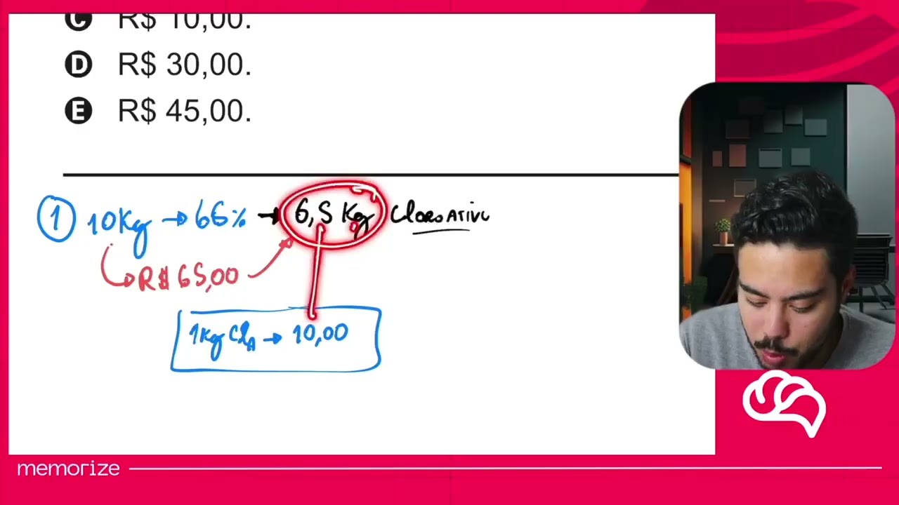 Resolução em Vídeo — Questão 133 ENEM 2018 PPL