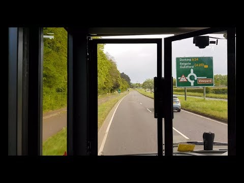 FULL ROUTE VISUAL | Route 465: Kingston - Dorking | MCL30089 (BV66GYD)