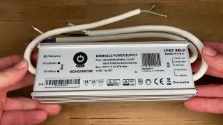 MCHQ100V12B POS Stmívatelný zdroj pro LED 12V 100W