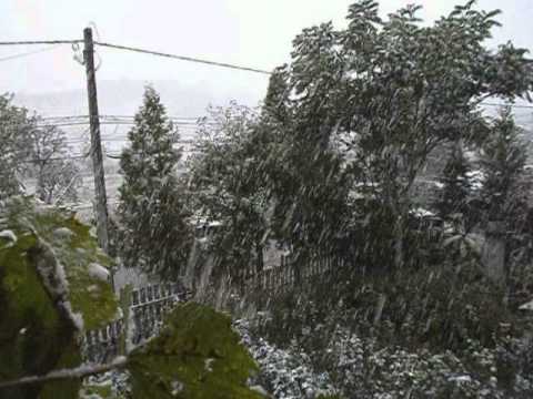 2011.10.15 Snow in Parjol, Bacau county